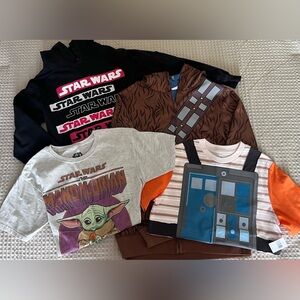 Star Wars Kid’s Shirt Lot, Size L